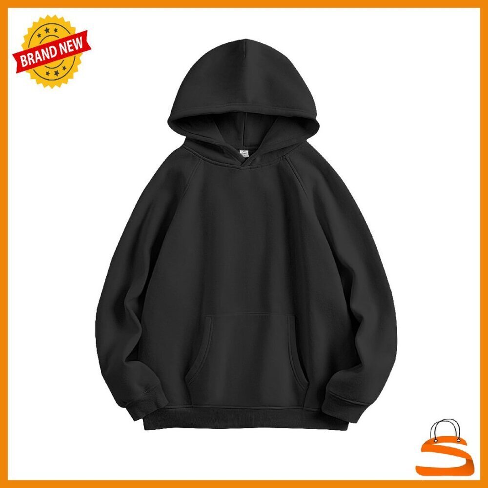 Oversized Fleece Hoodie Women's Pullover Sweatshirt Comfy Casual Y2K